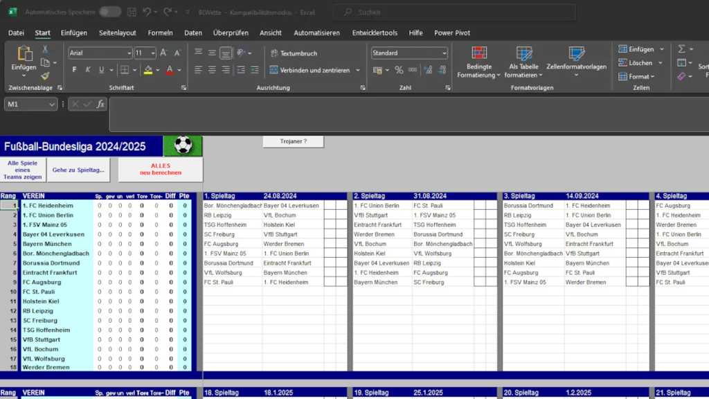 Image: PC-WELT Bundesliga-WettbÃ¼ro (BL-Wette) 2024/2025