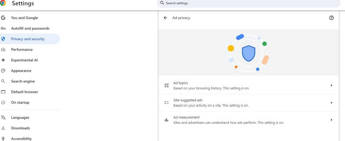Chrome ad privacy