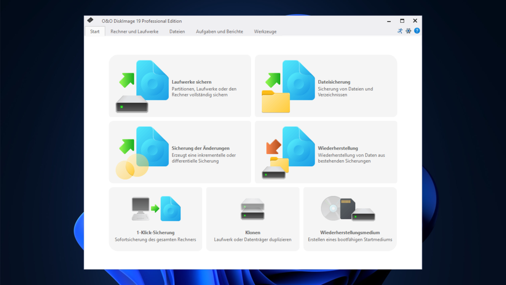 Image: Datensicherung mit O&O DiskImage 19 Professional fÃ¼r nur 19,90 Euro