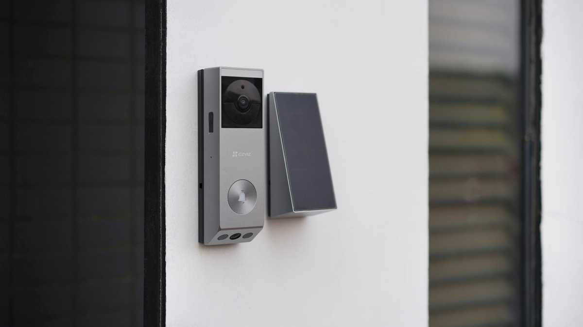 Forget chunky video doorbells, EZVIZ has sleek innovative solutions for almost every home