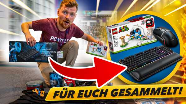 Image: Wir sammeln - ihr gewinnt! Die besten Goodies auf der Gamescom