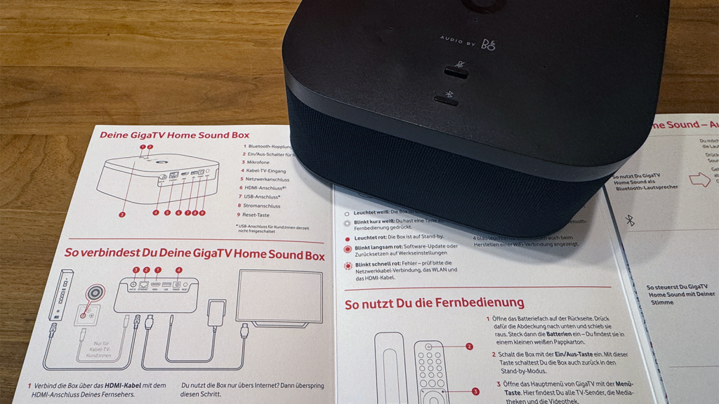 Image: Giga TV Home Sound im Test: Guter TV-Receiver mit Extra-Boost fÃ¼r den Sound