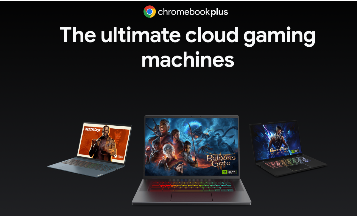 Google Chromebooks are the ultimate cloud gaming machines