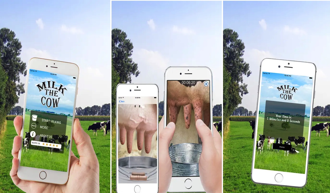 Milking Cow App