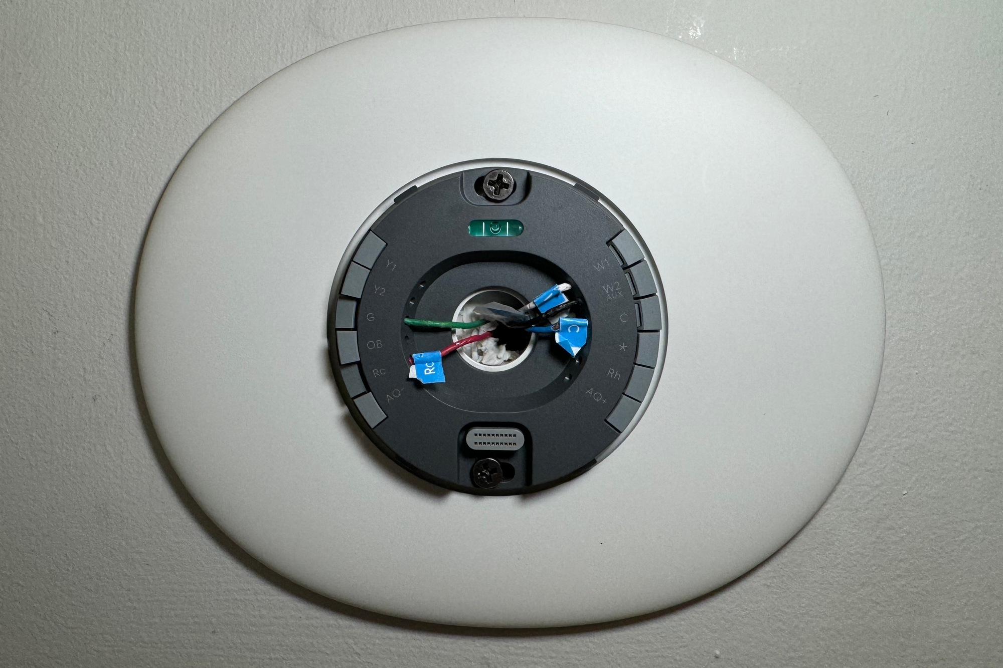 Nest Learning Thermostat 4th generation wiring bock