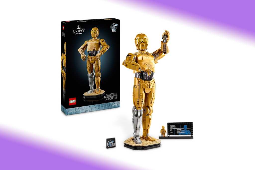 Image: Highlight fÃ¼r Sammler: Diese Lego Star Wars C-3PO-Figur mit JubilÃ¤umsstein gibt es bei Amazon deutlich gÃ¼nstiger