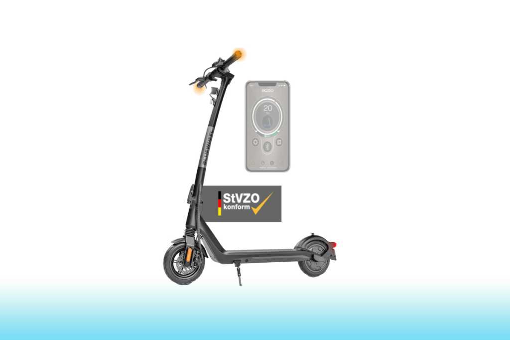 Image: Schnell unterwegs: Diesen E-Scooter mit integrierten Blinkern gibt es bei Amazon stark reduziert