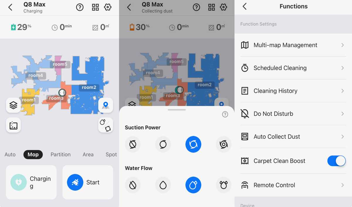 Proscenic Q8 Max app