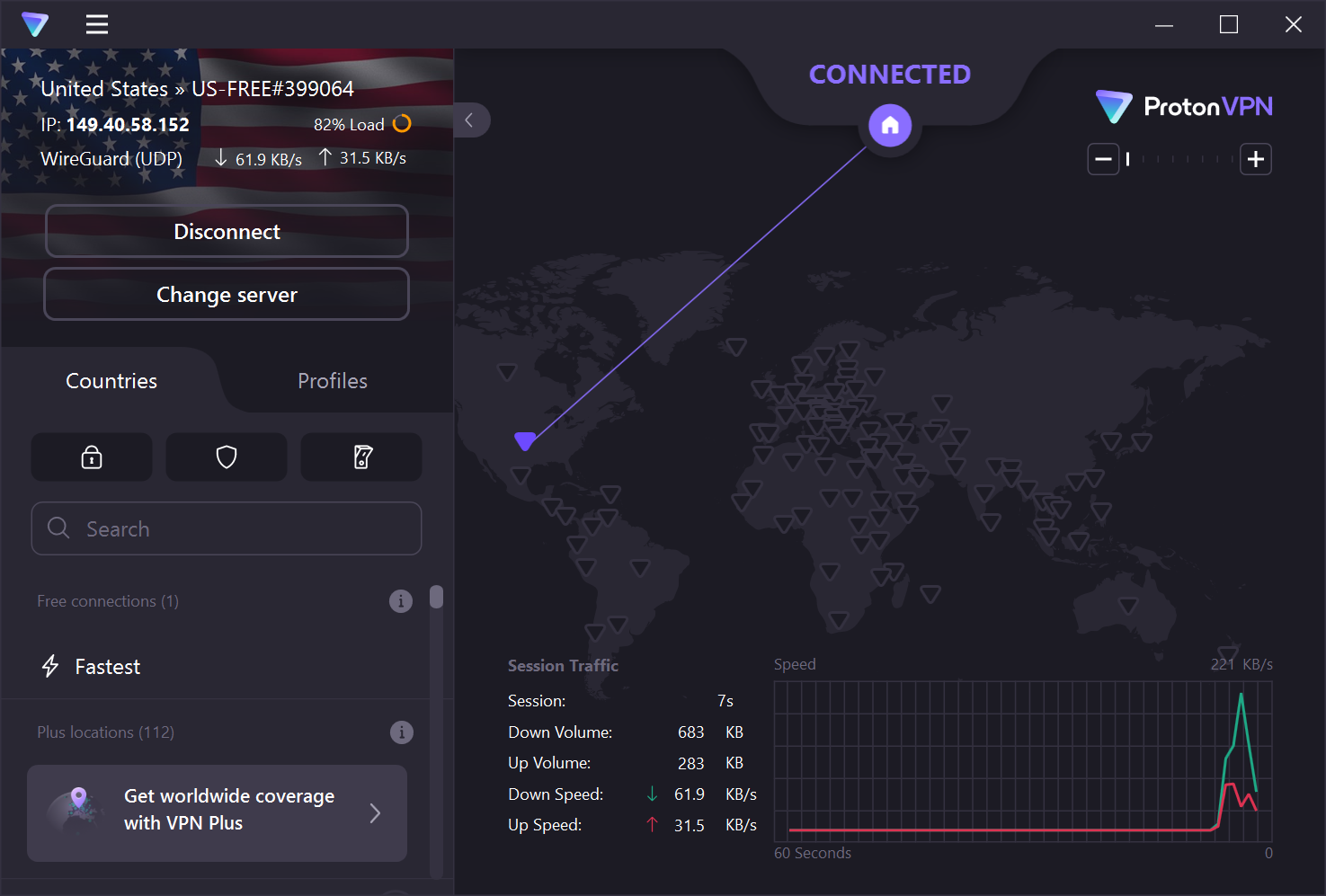 ProtonVPN - Best for watching Netflix on a Mac