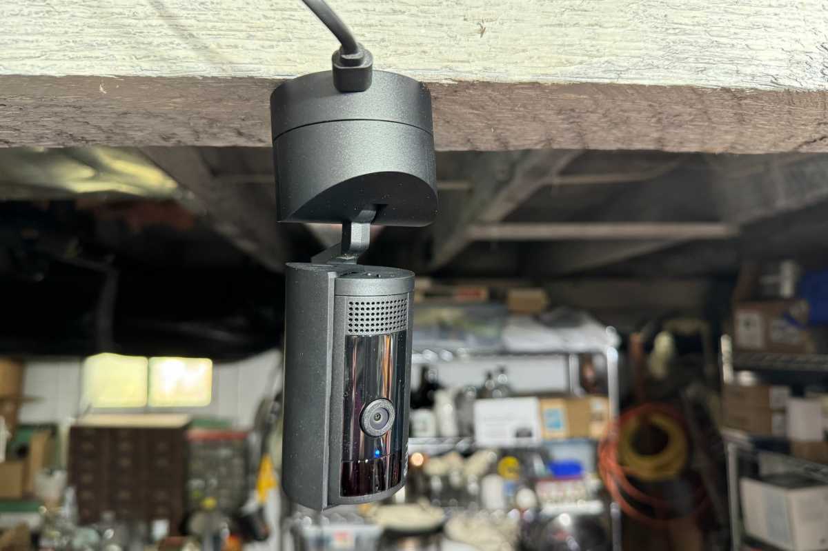 Ring Pan Tilt Indoor Cam ceiling mounted