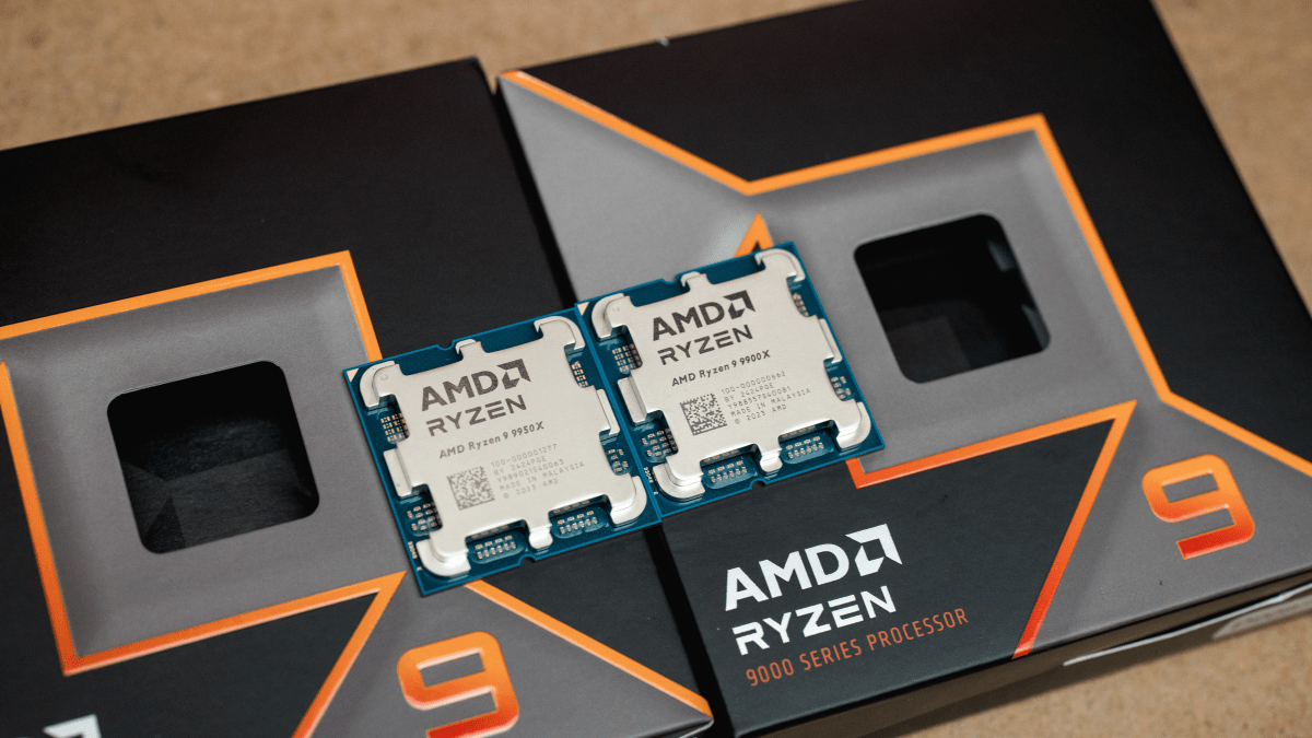 AMD Ryzen 9000 9900X and 9950X microprocessor chips