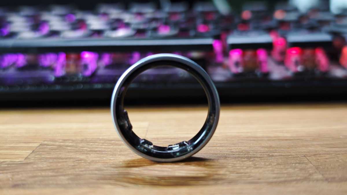 Samsung Galaxy Ring review Titanium Silver 2