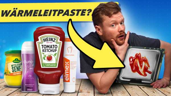Image: Ketchup statt WÃ¤rmeleitpaste - kann das funktionieren?