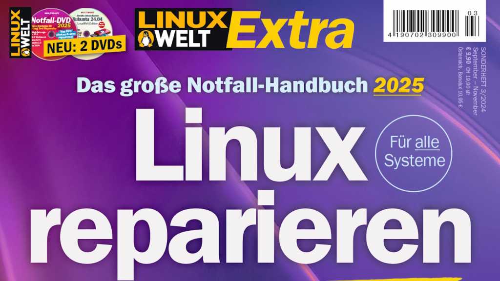 Image: LinuxWelt Extra 3/2024: Linux reparieren â jetzt am Kiosk