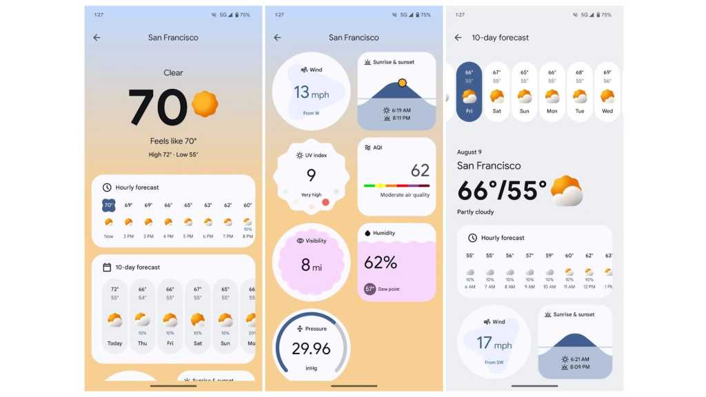 Image: Neue Wetter-App von Google: Jetzt verfÃ¼gbar auf Pixel-Phones, APK fÃ¼r alle Android-Smartphones zum Download