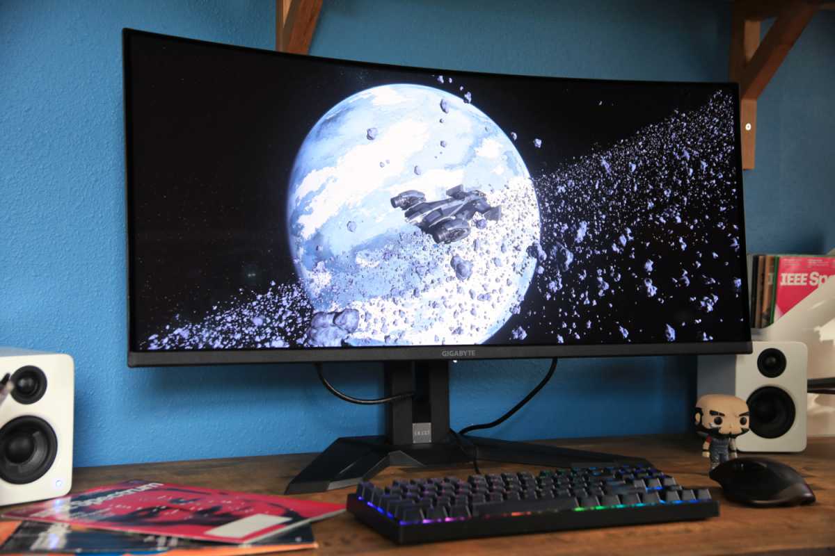 Gigabyte MO34WQC review: A generically great QD-OLED monitor