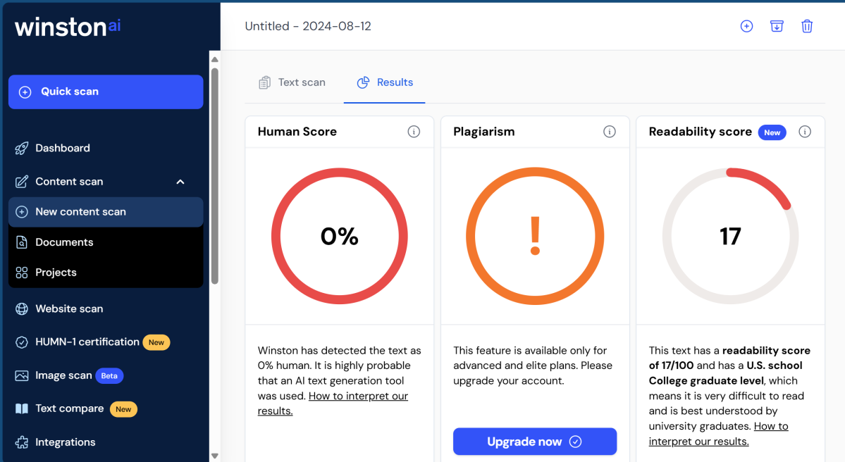 essay writer ai detector