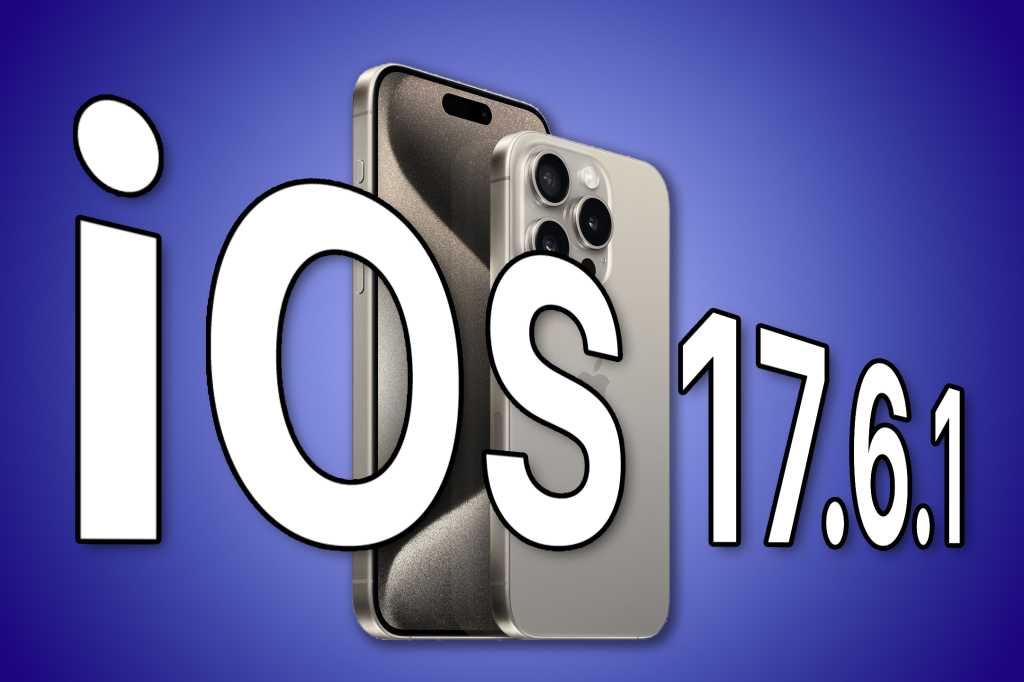 Image: Apple verÃ¶ffentlicht iOS 17.6.1 erneut â ohne weitere Informationen