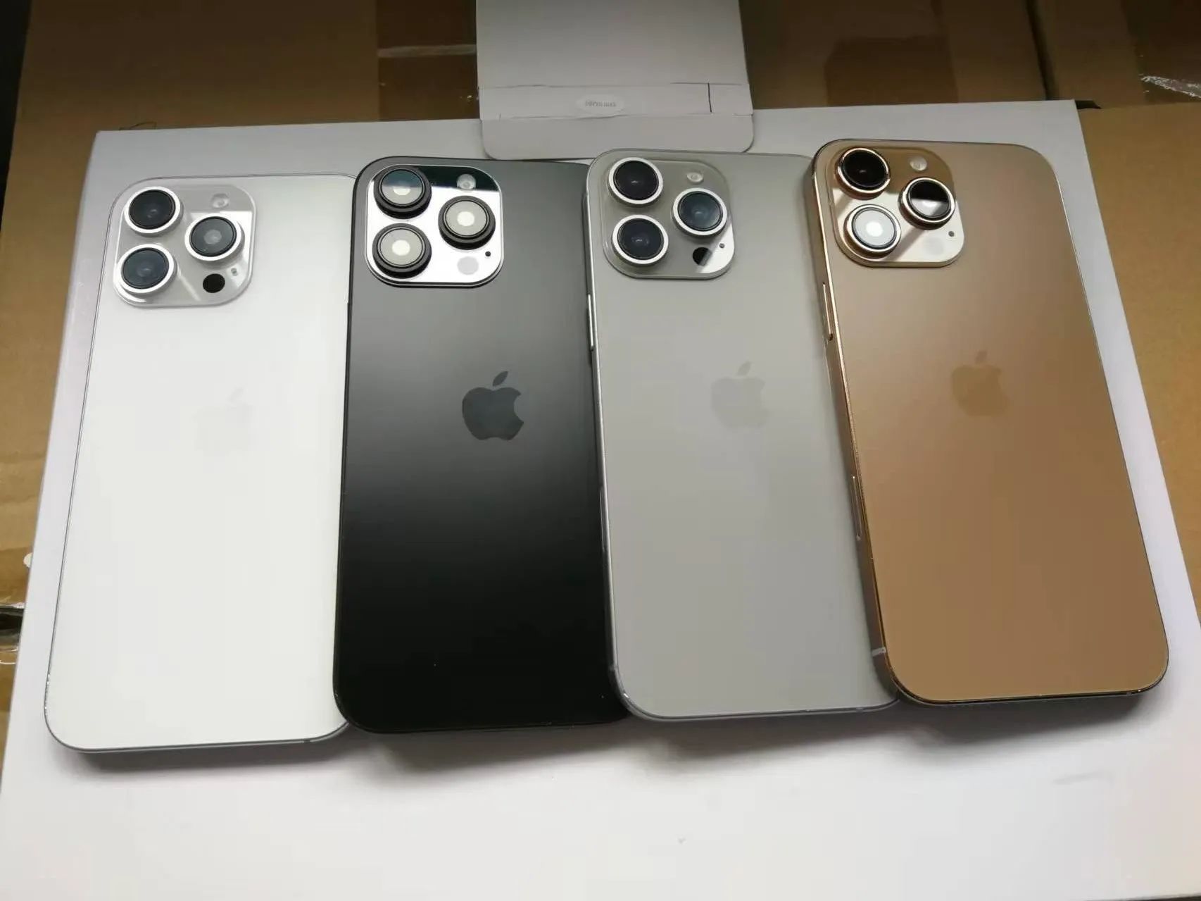 iPhone 16 Pro leaked colors