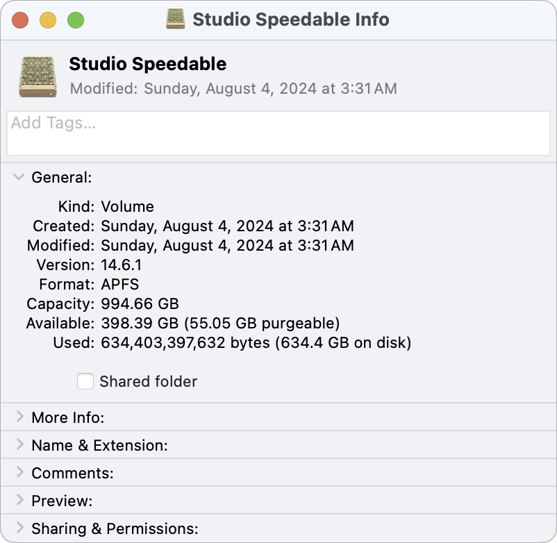 Deciphering your storage space between your Mac and iCloud