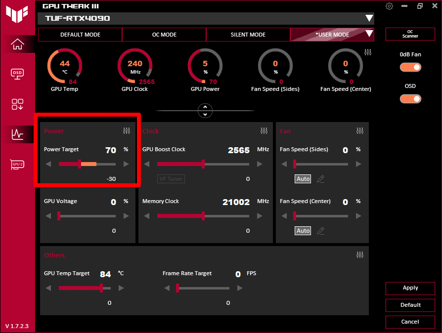 Asus GPU Tweak