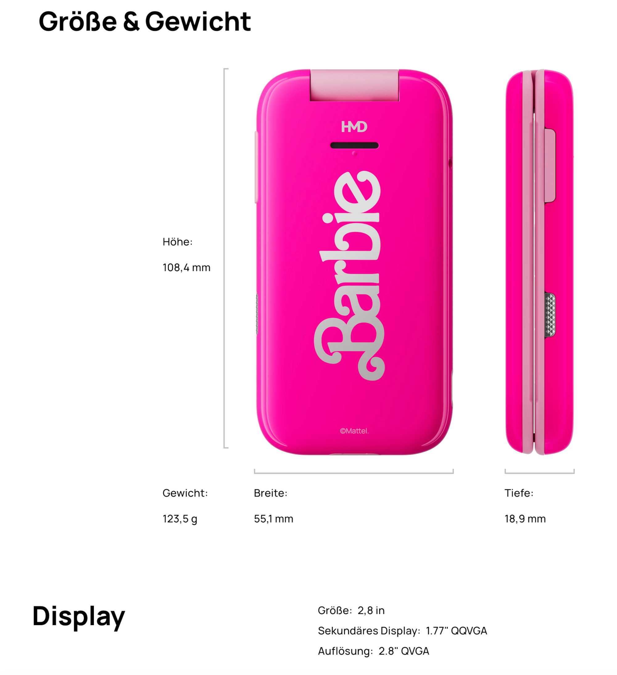 barbie handy spielzeug Barbie-Phone ab sofort erhältlich: 130 Euro für ein rosa Handy, das