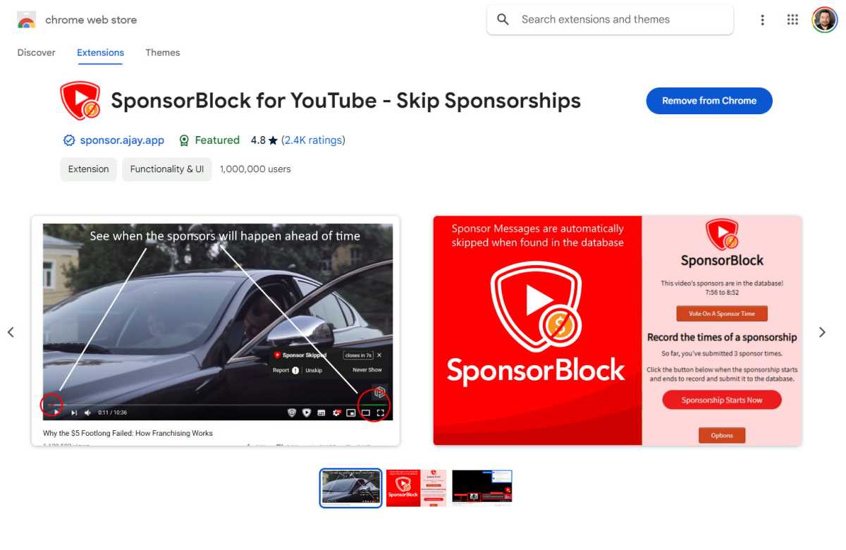 Sponsorblock