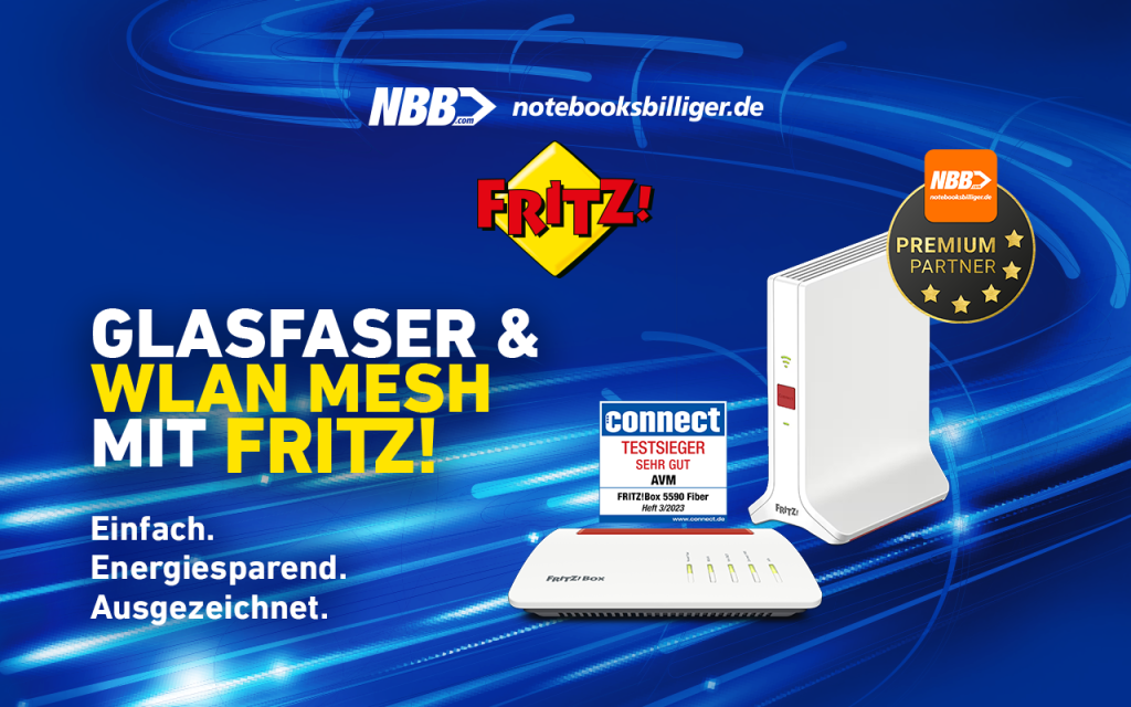 Image: Echte Router Freiheit Fritzbox fur den Glasfaser Anschluss jetzt im Angebot