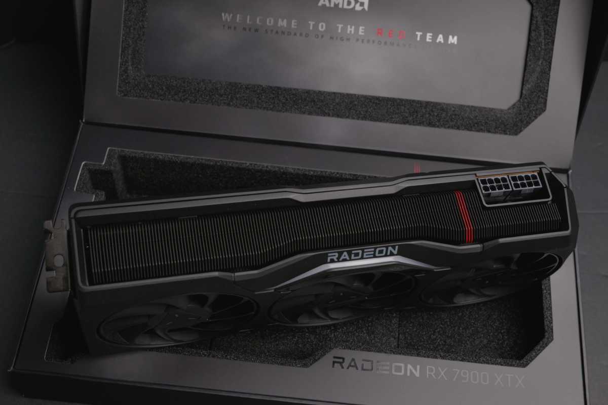 AMD Radeon RX 7900 XTX reference graphics card