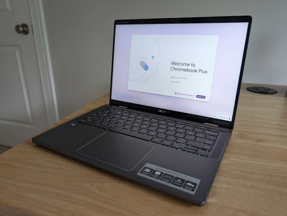 Acer Chromebook Plus Spin 714 héroe