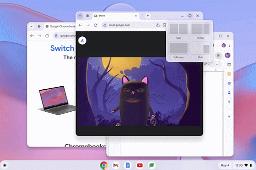 ChromeOS Snap Groups