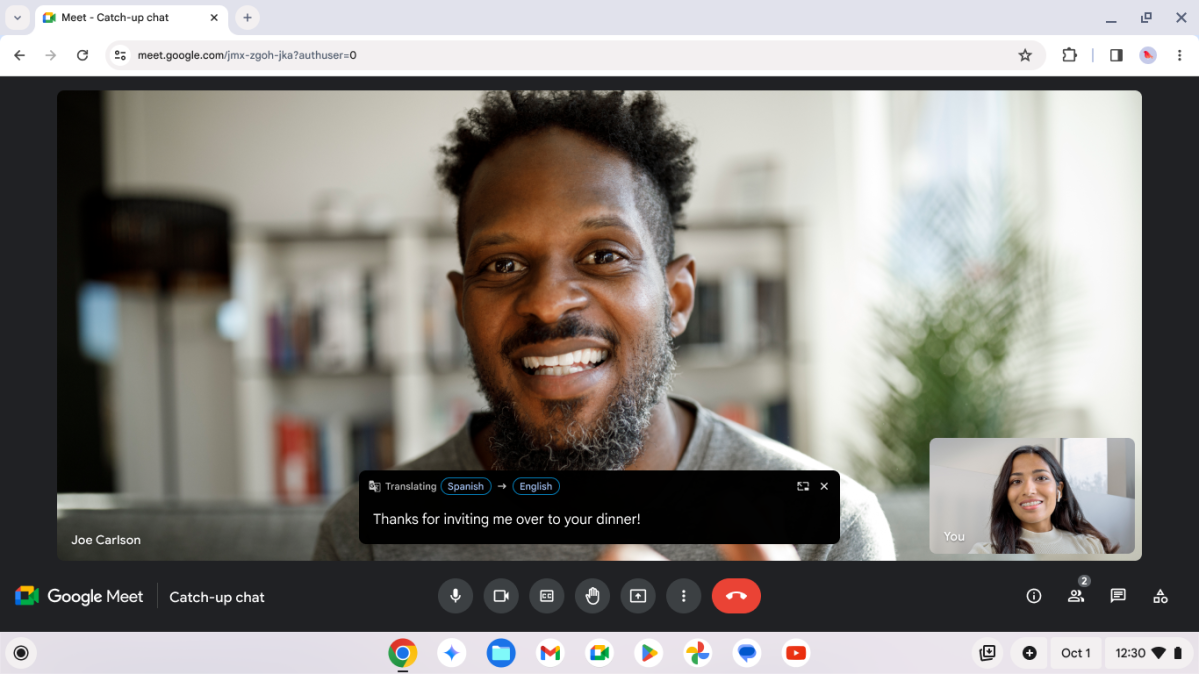 Chromebook Plus Feature_LiveTranslate