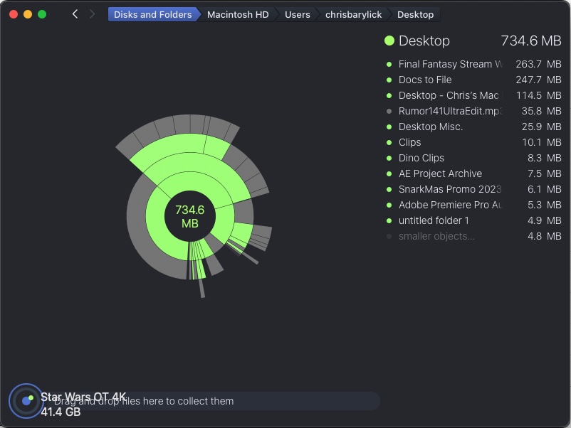 DaisyDisk1 visualisation