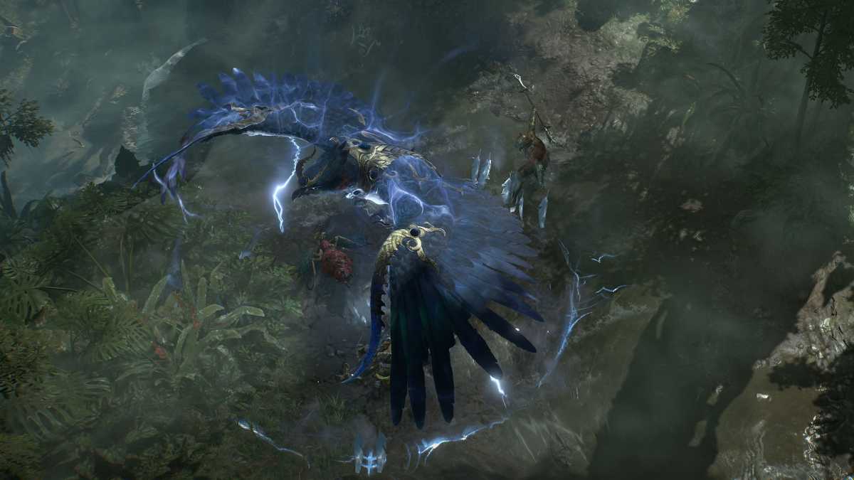 Die Spirit Guardians als Tiergottheiten sind tief in die Geschichte und Mythologie der Geschichte eingewoben. Unser Protagonist scheint eine tiefe Verbindung zu seinem Adler Kwatli zu haben, mit dessen elektrisch geladenen Schwingen wir die Unterwelt grillen. 