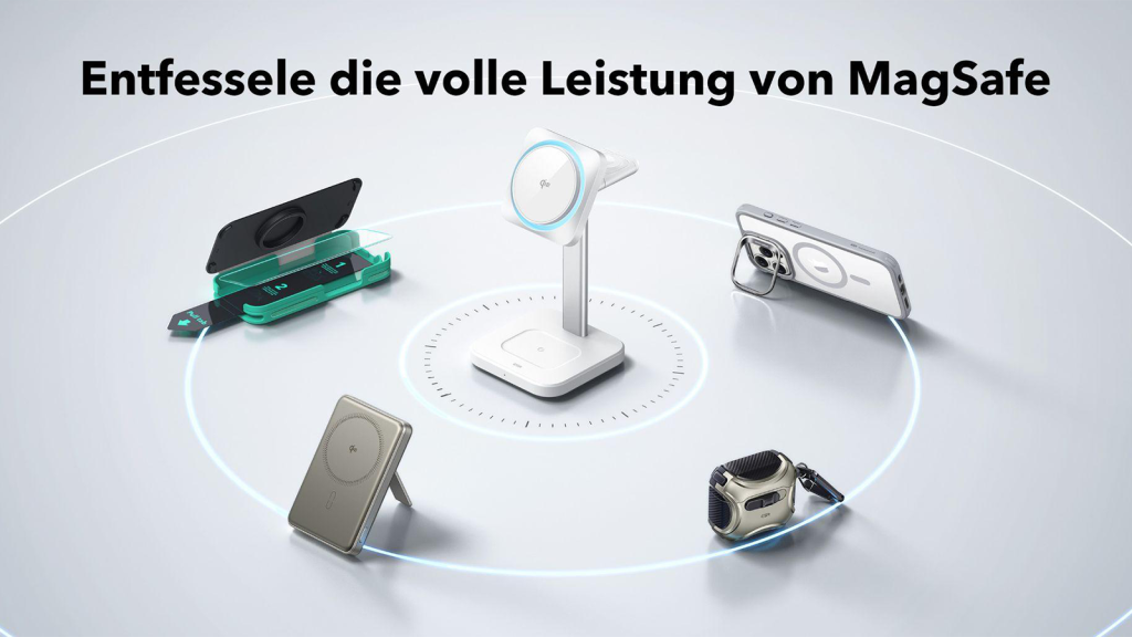 Image: Neue Qi2-LadegerÃ¤te und MagSafe-HÃ¼llen fÃ¼rs iPhone 16 von ESR â zum Top-Preis