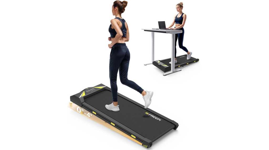 Image: GÃ¼nstiges Laufband fÃ¼rs Homeoffice: Walking Pad kurz mit 110 Euro Rabatt