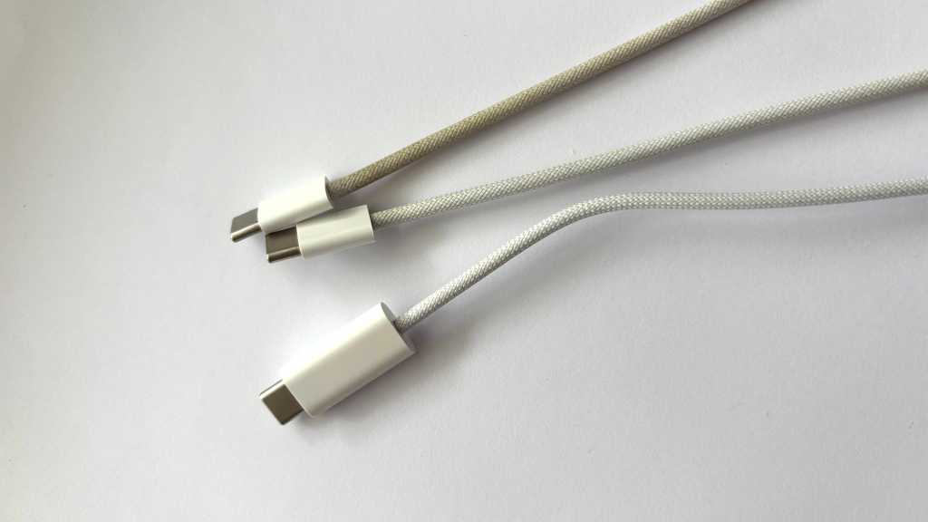 Image: Geflochtenes iPhone-Kabel reinigen â so gehtâs