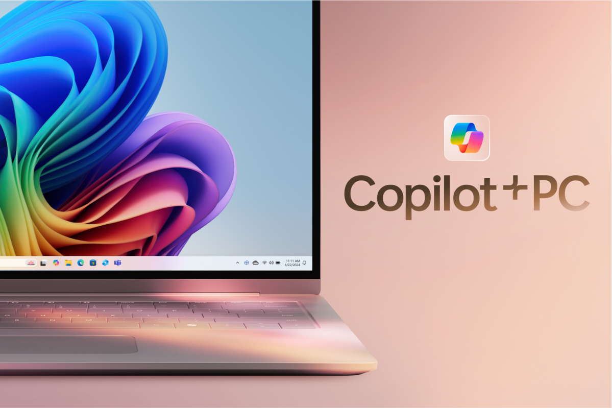 Microsoft Copilot Plus PC branding promo image