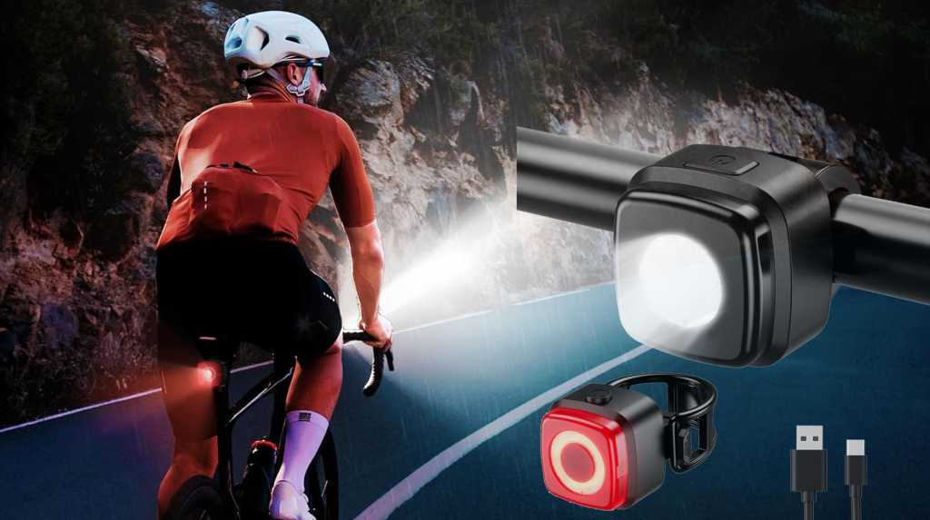 Image: Verkaufsrenner im Angebot: Fahrradlicht-Set mit USB gerade 67 Prozent gÃ¼nstiger bei Amazon