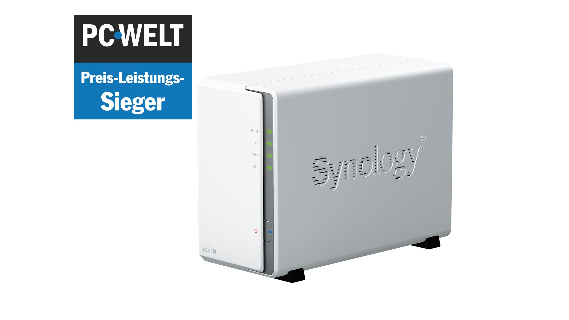 Synology Diskstation DS223j: Preis-Leistungs-Sieger