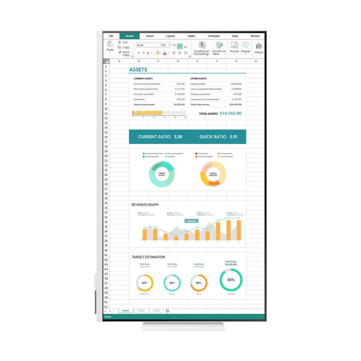 Monitor inteligente Samsung M8 (M80D, 2024) en modo vertical