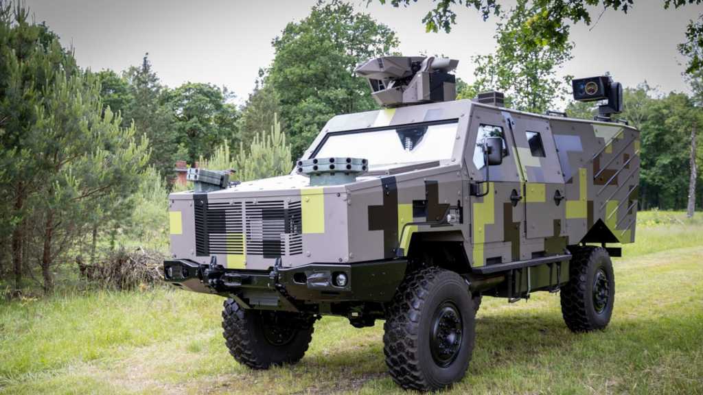 Image: Wird das der neue PanzerjÃ¤ger der Bundeswehr? Vierfach-Raketenwerfer, Natter-MG-Station und Drohnen