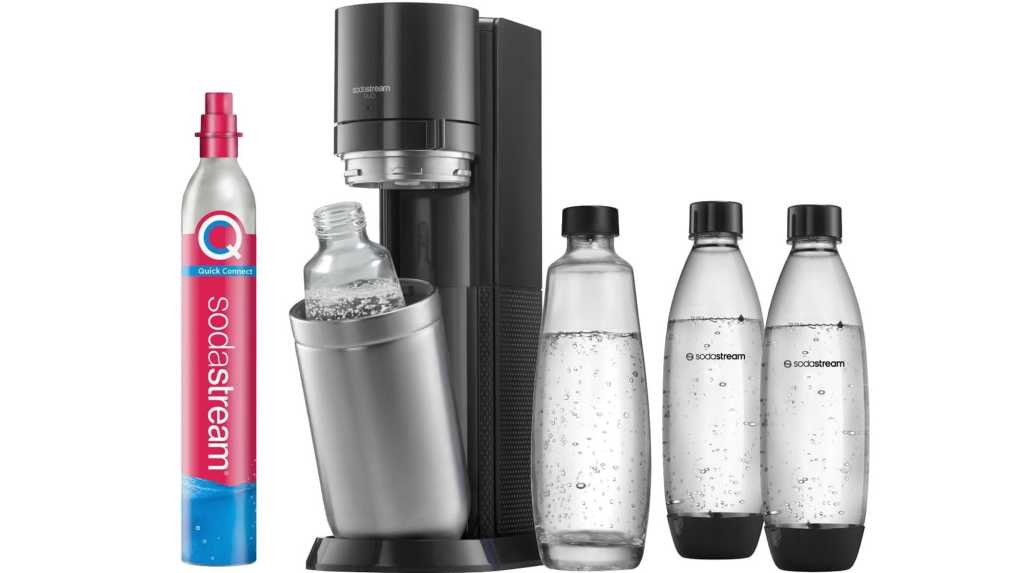 Image: Erfrischend gÃ¼nstig: Sodastream Duo Wassersprudler mit vier 1L-Flaschen und CO2-Zylinder jetzt im Angebot