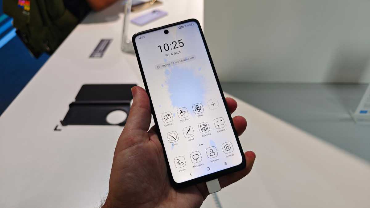 TCL 50 Pro Nxtpaper 5G maximale inktmodus