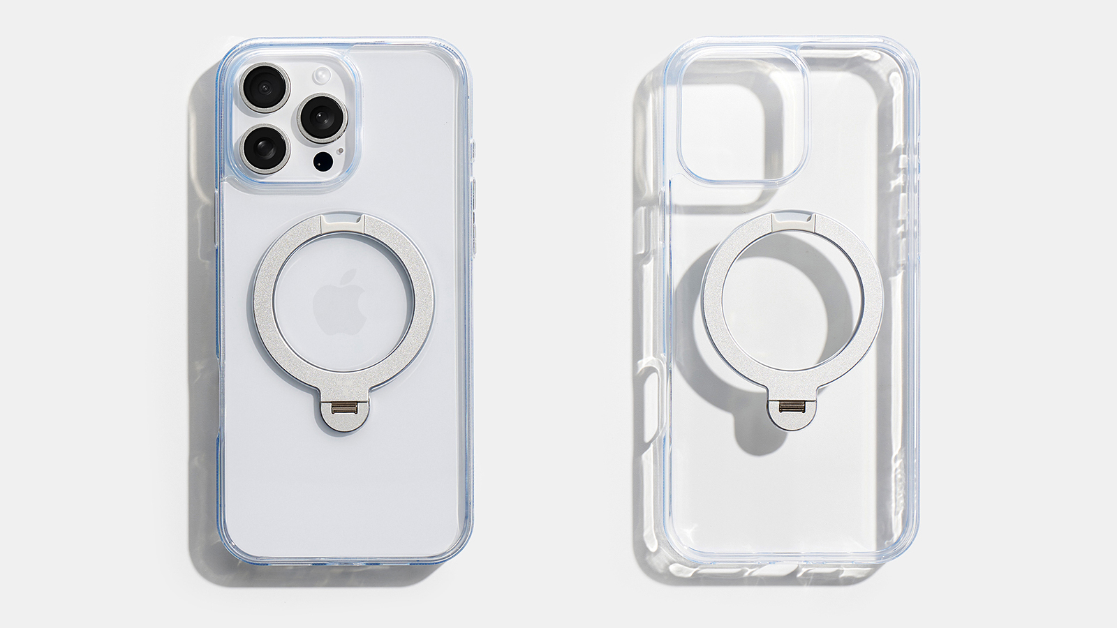 TORRAS Ostand Spin クリア　iPhone16ProMAX用 楽天市場】【ゼンマイ式360度回転】TORRAS iPhone16 ケース