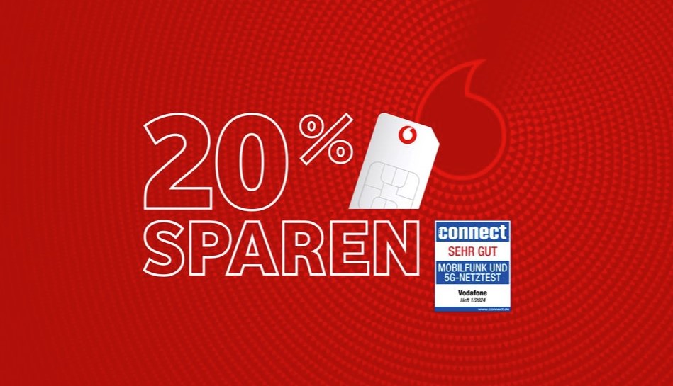 Vodafone Business 20 percent discount on mobile phone tariffs