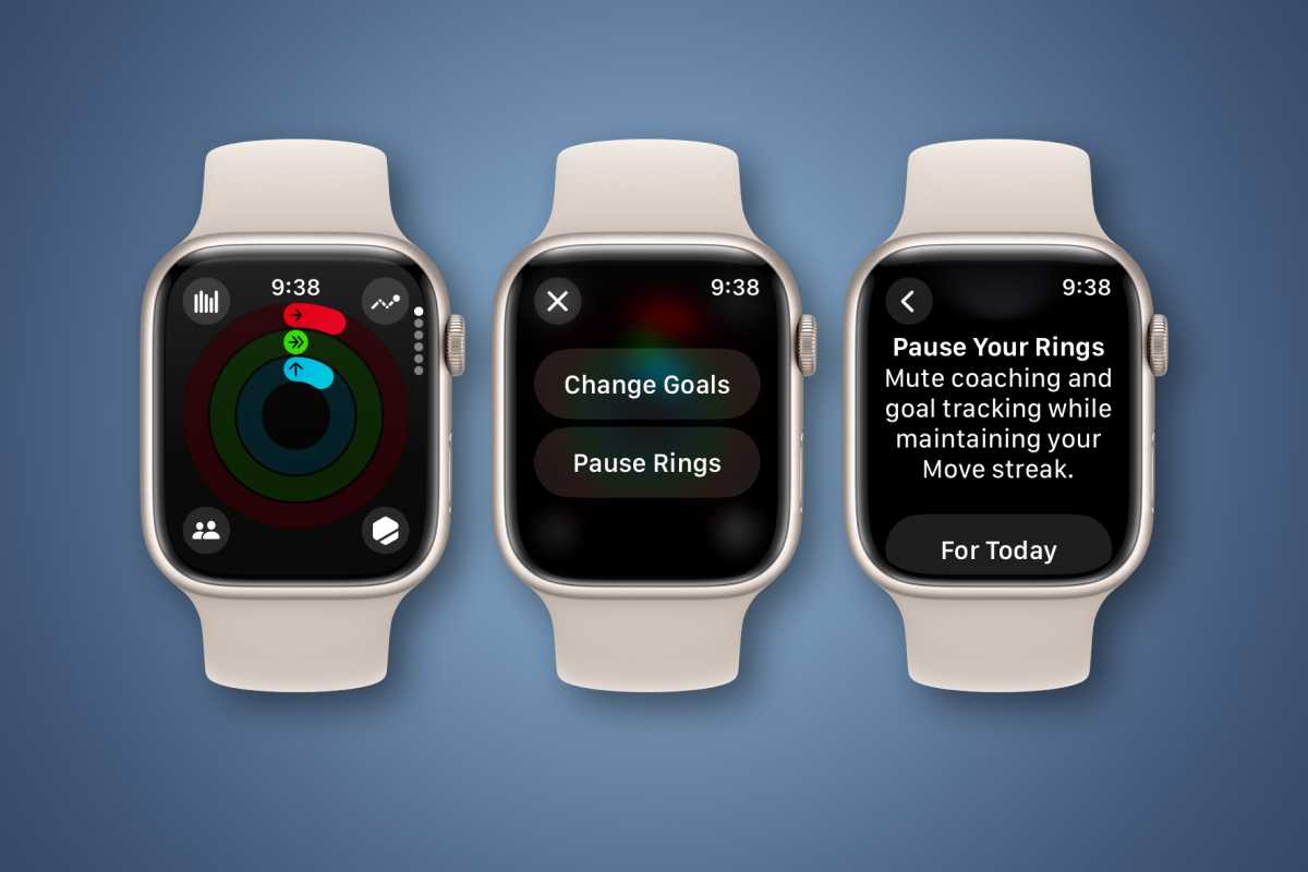 How to pause your Apple Watch activity rings and keep your streaks intact