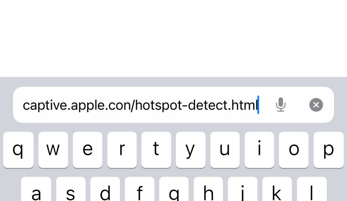 Captive hotspot detect