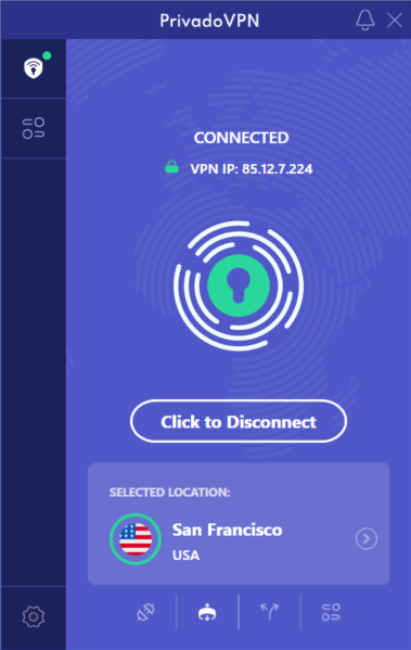 Privado VPN review: Come for the free VPN, stay for the features