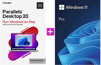 Get new Parallels Desktop 20 with or without Windows 11 Pro at a low price